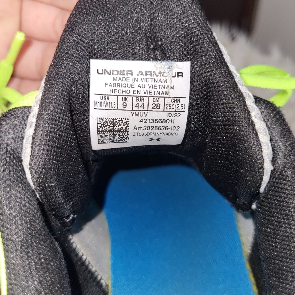 Under Armour Curry Hovr Splash Halo Gray - Size 10 Men's / 11.5 Women's - Picture 9 of 10